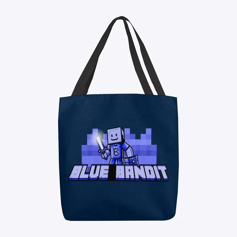 Blue Bandit Hand Bag