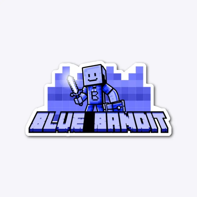 Blue Bandit Sticker