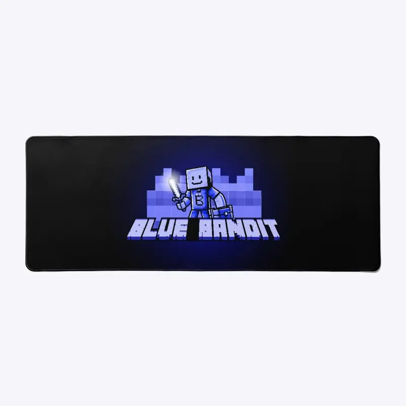 Blue Bandit Desk Mat